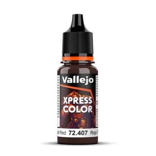 Vallejo 72407 Game Xpress Color Velvet Red 18ml Acrylic Paint