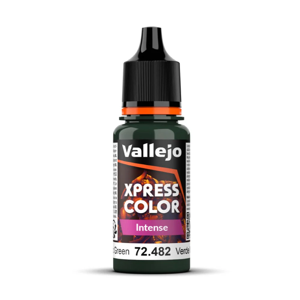 Vallejo 72482 Game Xpress Color Intense Monastic Green 18ml Acrylic Paint