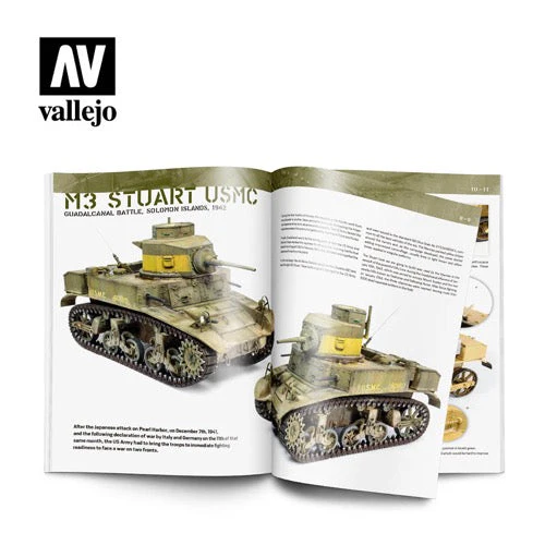 Vallejo 75019 WWII US ARMY in Europe and the Pacific Paint Guide Book - Image 2