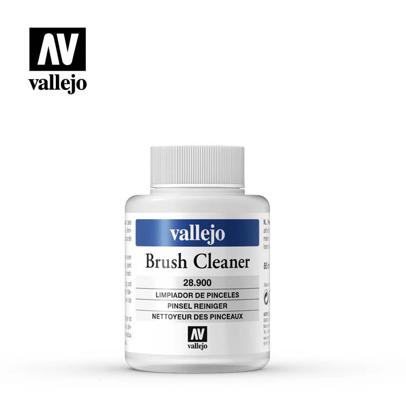 Vallejo 28900 85ml Alcohol Brush Cleaner