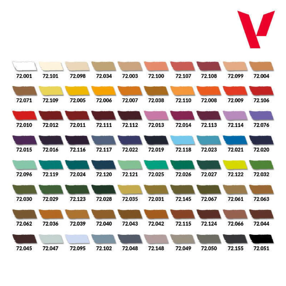 Vallejo AV72180 Game Colour Foundation Case 80 Colour Acrylic Paint Set - Image 3