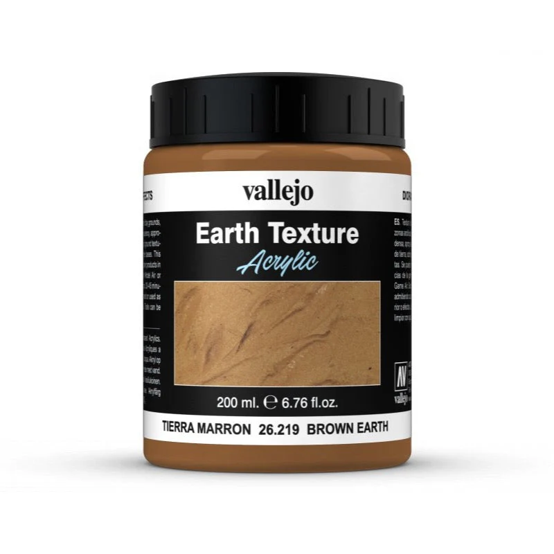 Vallejo 26219 Brown Earth 219 200ml Paint