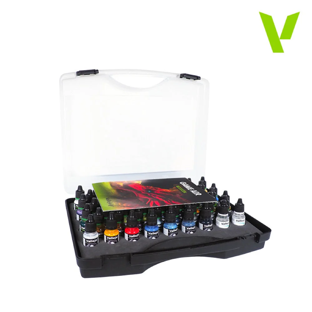 Vallejo Game Air Creative Full Collection Case - 60 Colour Acrylic Paint Set - Image 2