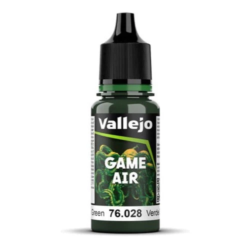 Vallejo Game Air Dark Green 18 ml Acrylic Paint