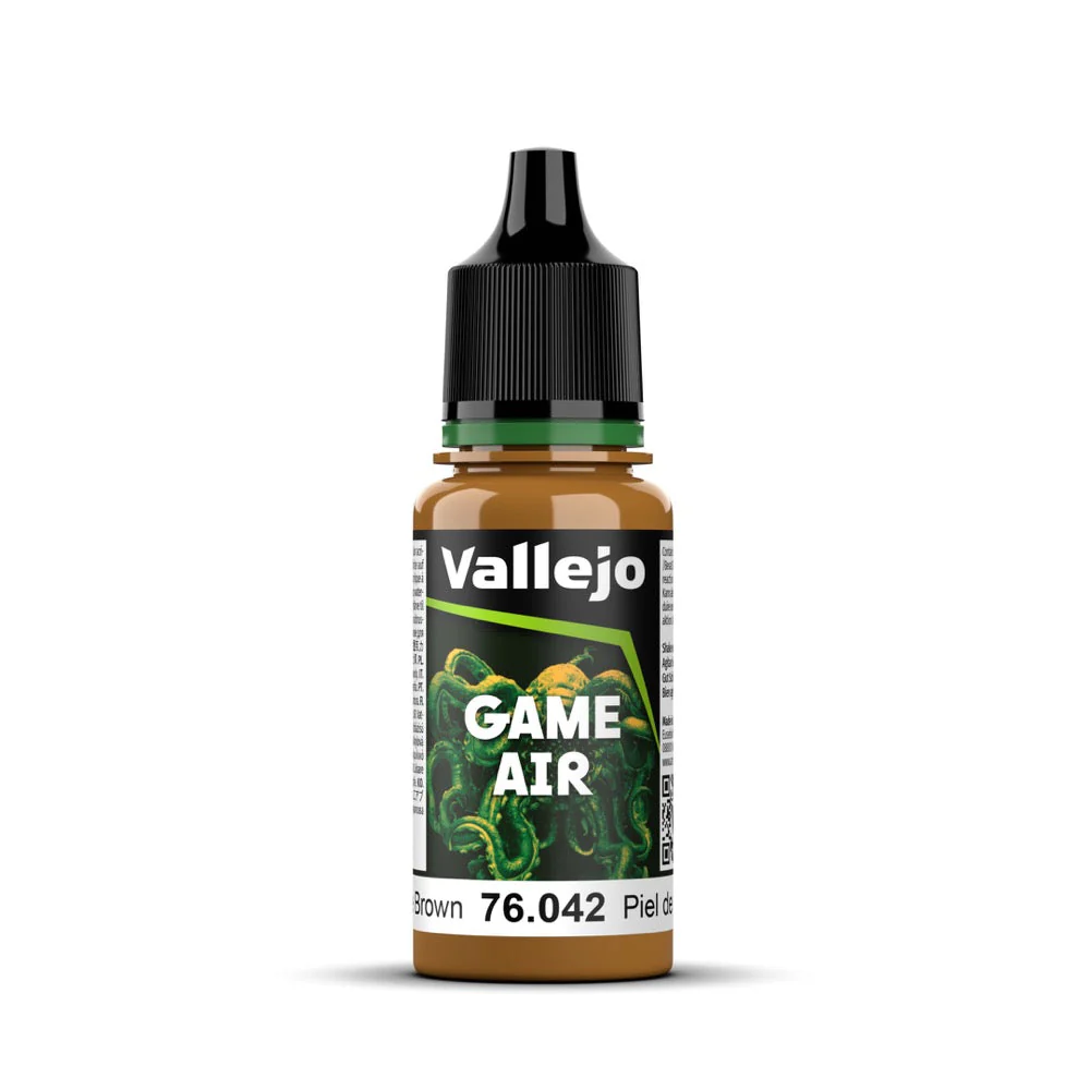 Vallejo 76042 Game Air Parasite Brown 18 ml Acrylic Paint - New Formulation