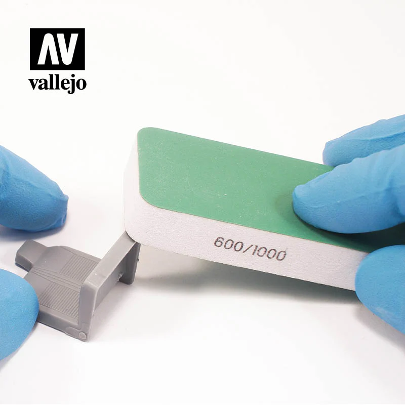 Vallejo Hobby Tools T04004 Set of 3 Flexi Sander Dual Grit 80x30x12mm - Image 2