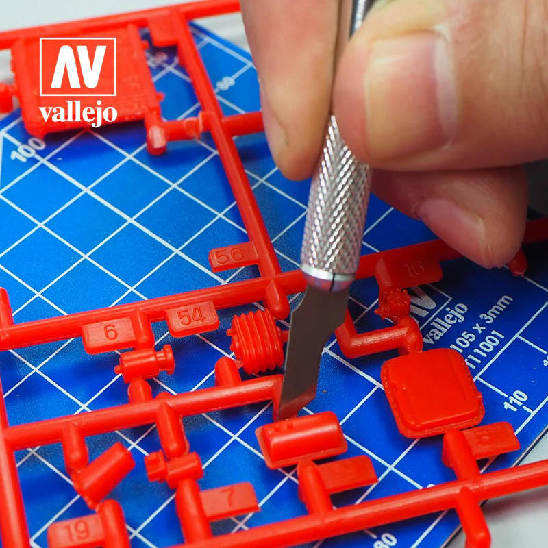 Vallejo Hobby Tools T06010 Five Assorted Blades for Knife No 1 - Image 3