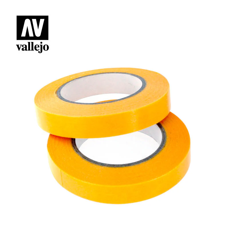 Vallejo 07006 Tools Precision Masking Tape 10mmx18m - Twin Pack
