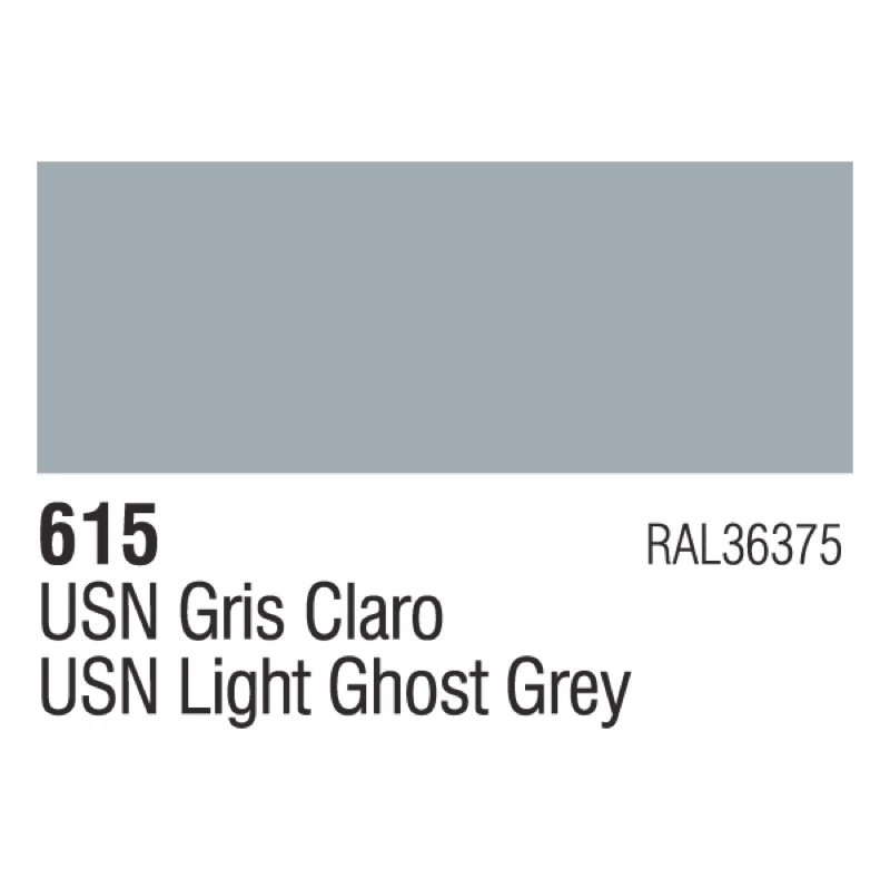 Vallejo 70615 Surface Primer Poly 17ml USN Light Ghost Grey FS36375 - Image 2
