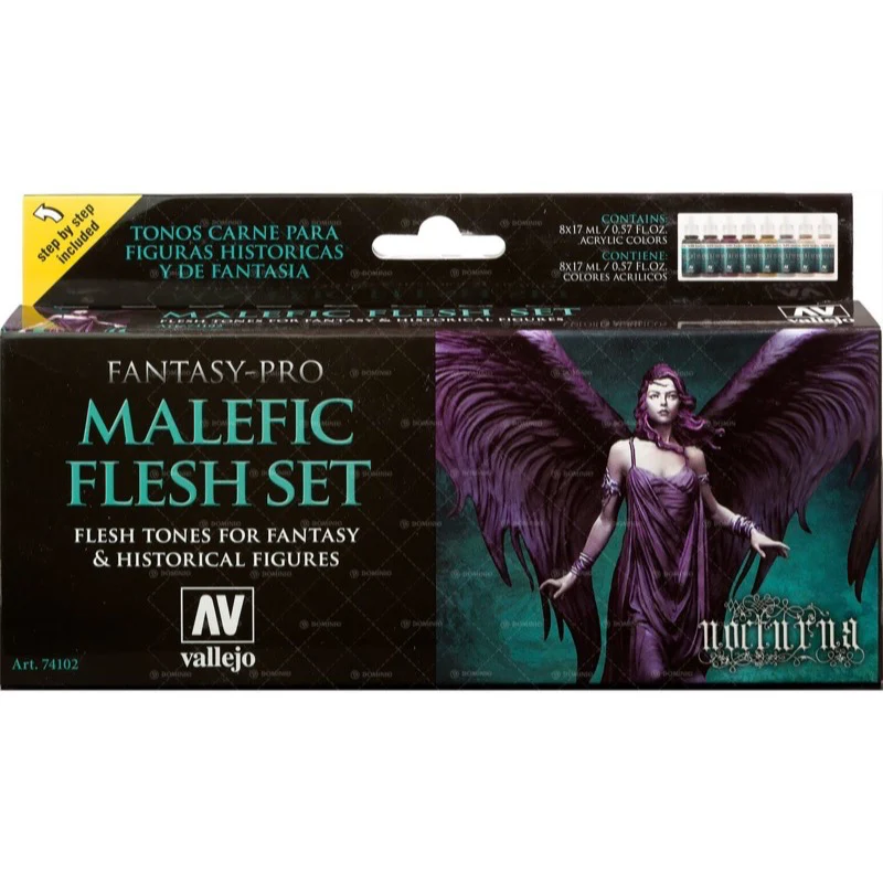 Vallejo 74102 Malefic Flesh Set - Image 3
