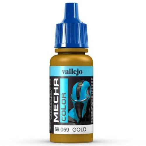 Vallejo 69059 Mecha Color Gold Acrylic Paint 17ml