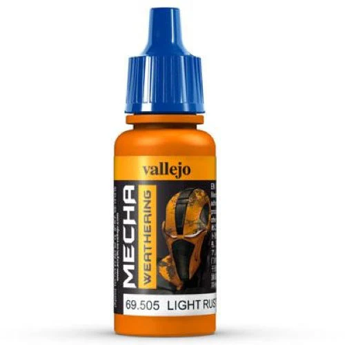 Vallejo 69505 Mecha Color Light Rust Wash Acrylic Paint 17ml