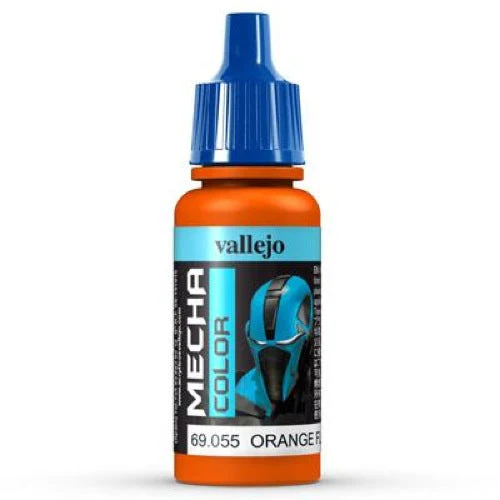 Vallejo 69055 Mecha Color Orange Fluorescent Acrylic Paint 17ml