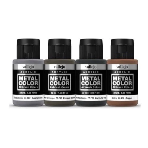 Vallejo 77604 Metal Color Engine 4 Paint Set - Image 3