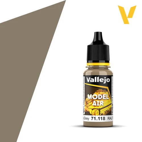 Vallejo 71118 Model Air Camouflage Gray 17 ml Acrylic Airbrush Paint