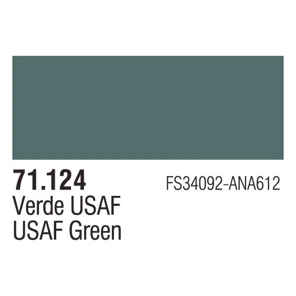 Vallejo 71124 Model Air 124 17ml USAF Green - Image 3