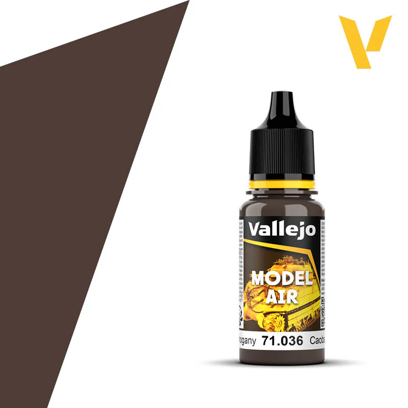 Vallejo 71036 Model Air 36 17ml Mahogany Paint