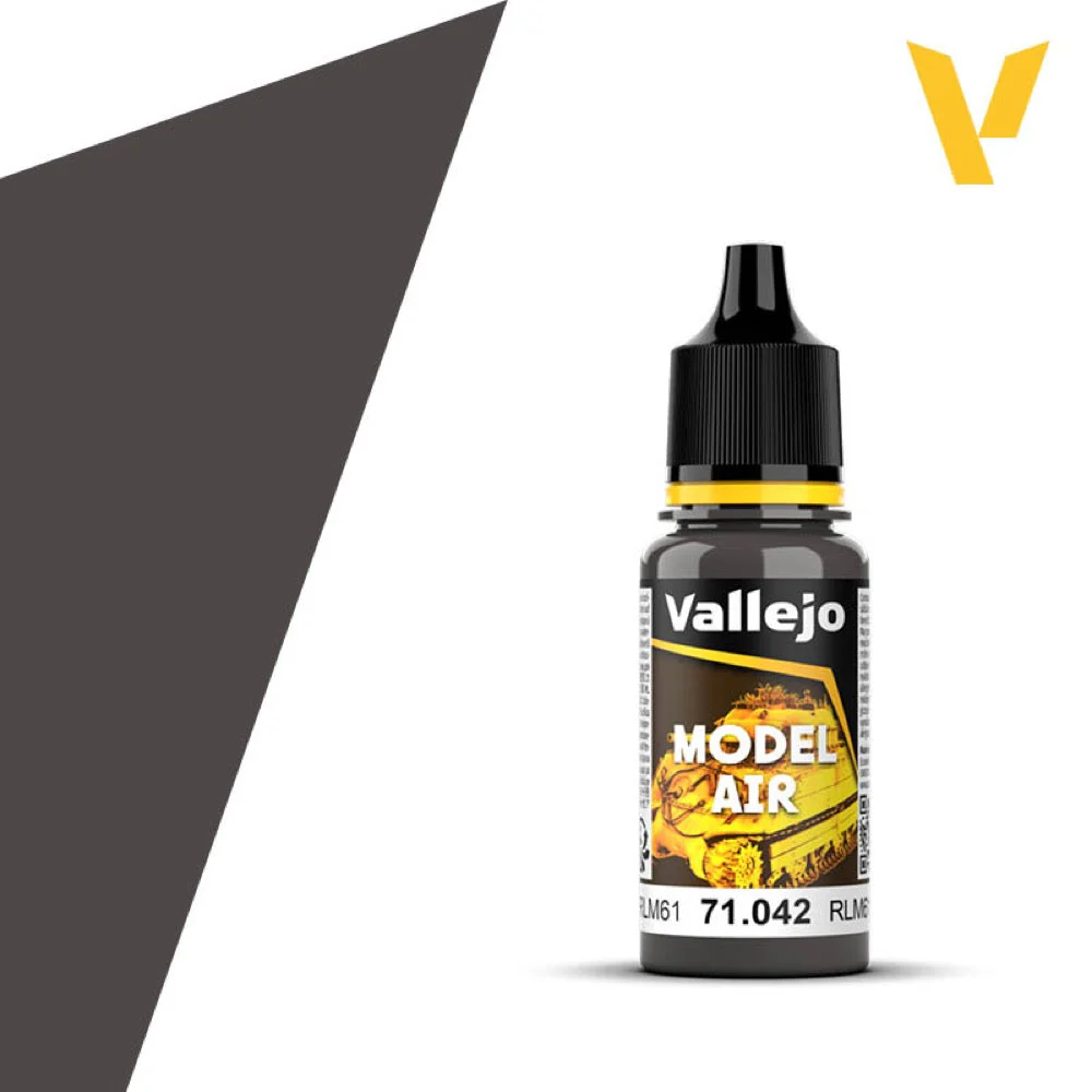 Vallejo 71042 Model Air 42 17ml Dark Brown RLM61