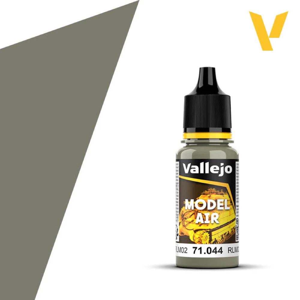 Vallejo 71044 Model Air 44 17ml Light Grey Green Paint