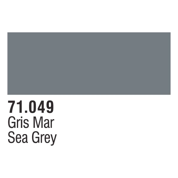 Vallejo 71049 Model Air 49 17ml Sea Grey Paint - Image 2