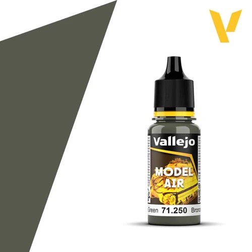 Vallejo 71250 Model Air Bronze Green 17ml