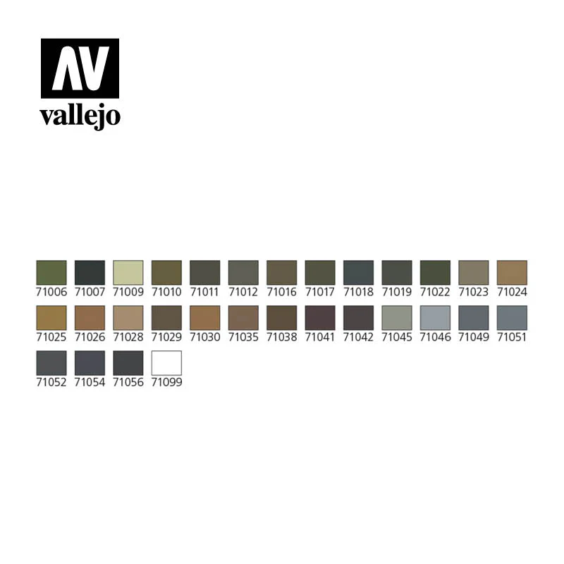 Vallejo 71173 Model Air Comouflage Colors Set with Airbrush and Hose - Image 2