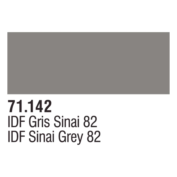 Vallejo 71142 Model Air IDF Sinai Grey 82 17ml - Image 3