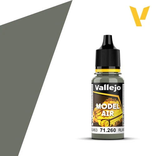 Vallejo 71260 Model Air Light Grey RLM63 17ml
