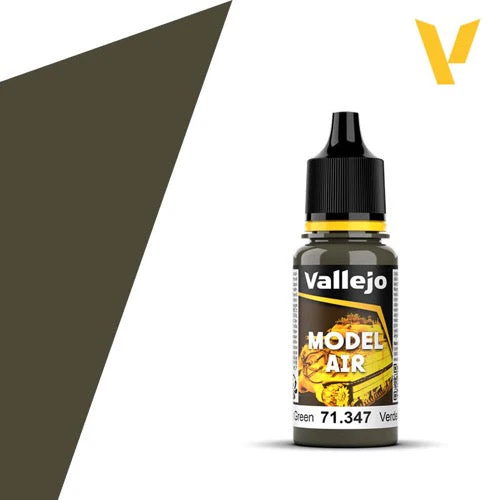 Vallejo 71347 Model Air Russian AF Dark Green Acrylic Paint 17ml