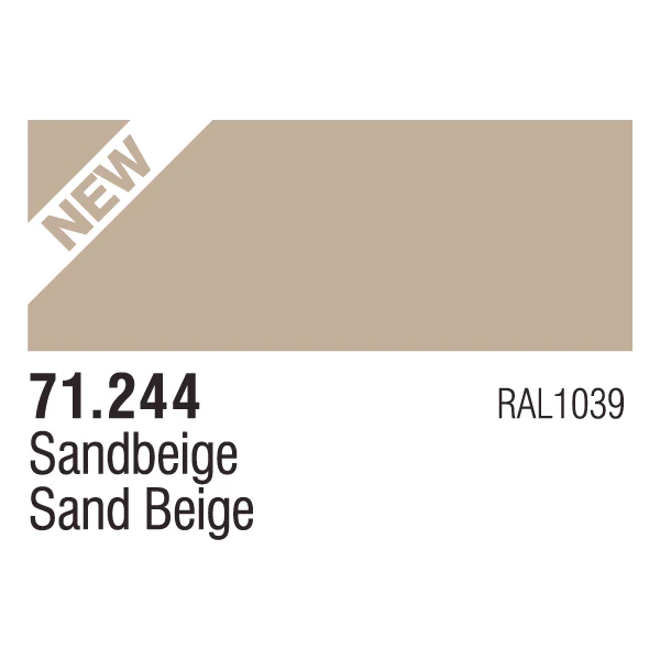 Vallejo 71244 Model Air Sand Beige 17ml - Image 2