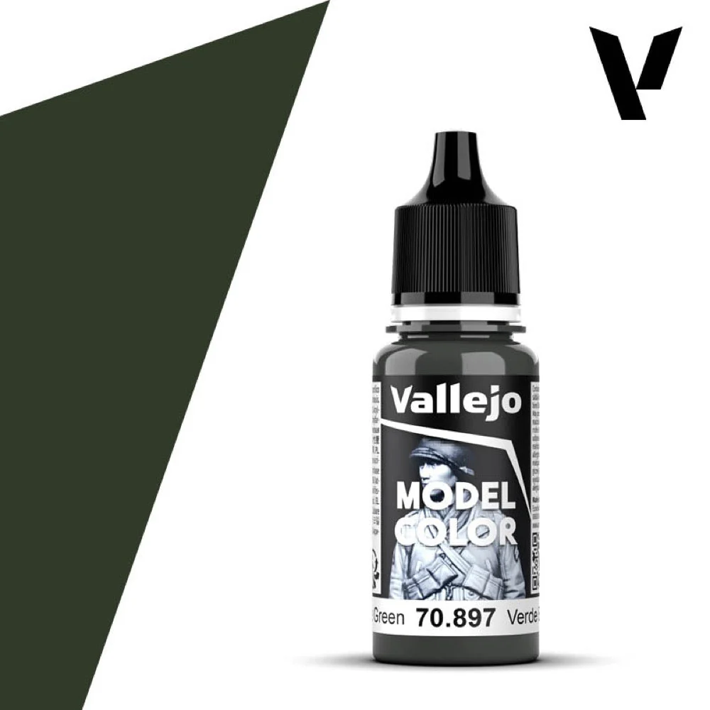 Vallejo 70897 Model Color Bronze Green 17ml Paint 084