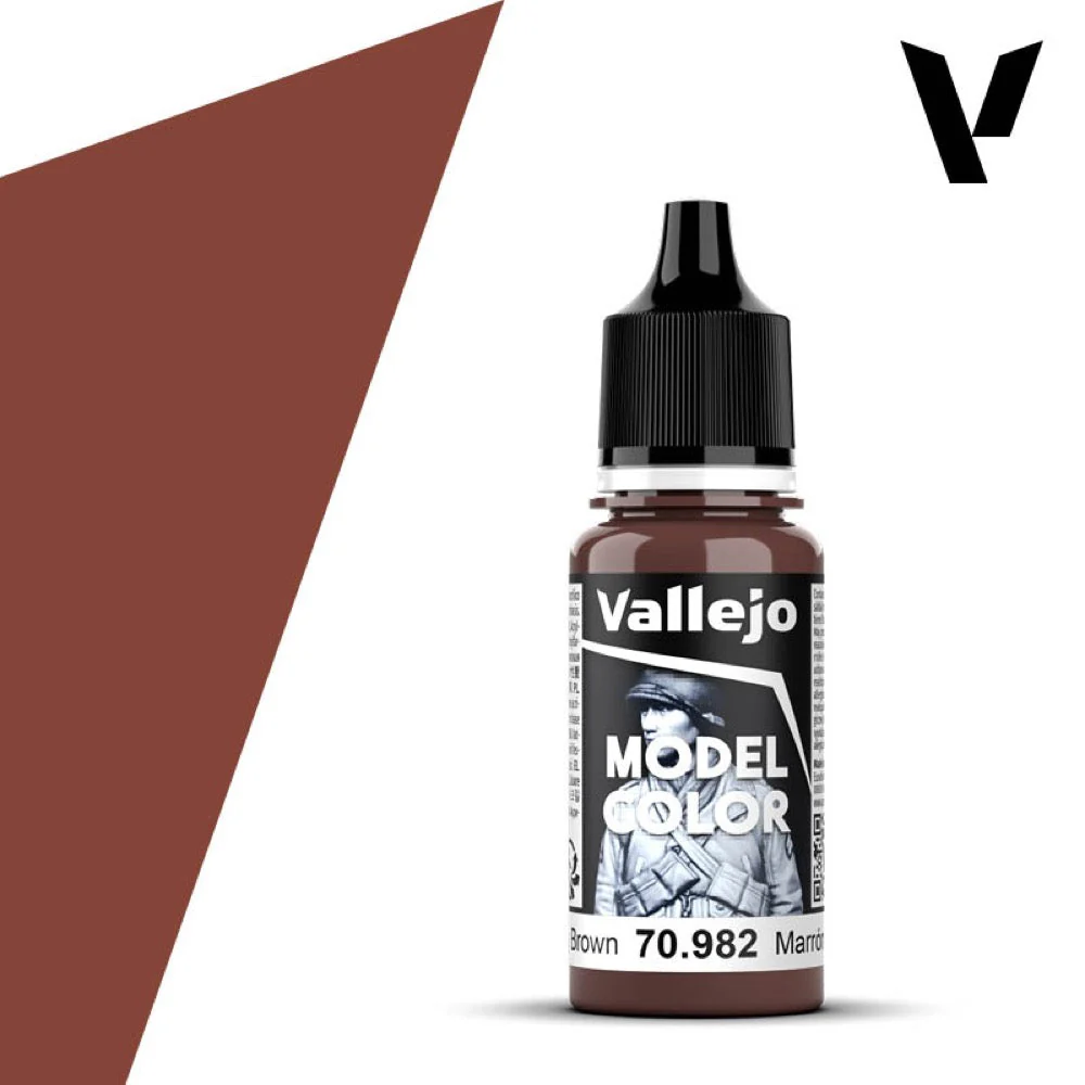Vallejo 70982 Model Color Cavalry Brown 17ml Paint 162