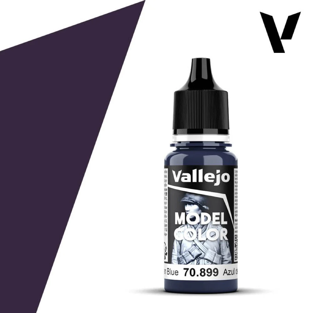Vallejo 70899 Model Color Dark Prussian Blue 17ml Paint 057