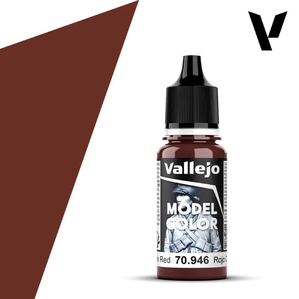 Vallejo 70946 Model Color Dark Red 17ml Paint 040