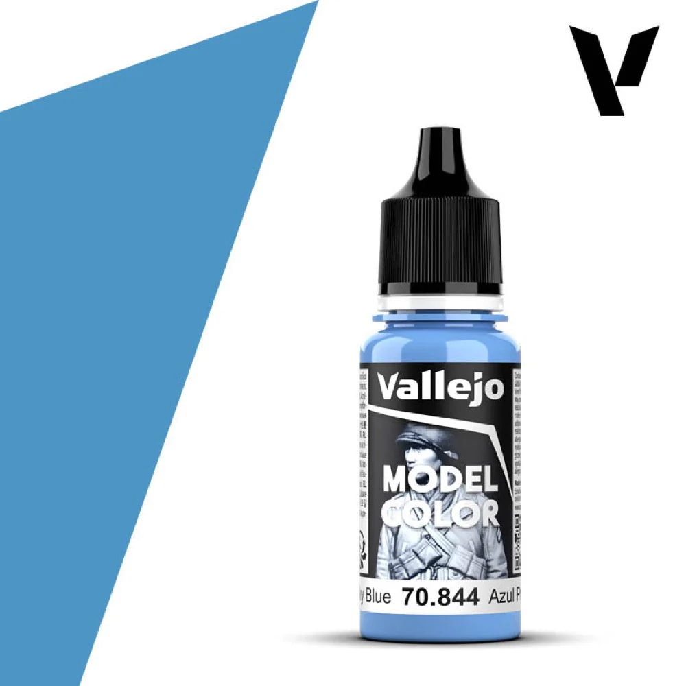 Vallejo 70844 Model Color Deep Sky Blue 17ml Paint 066