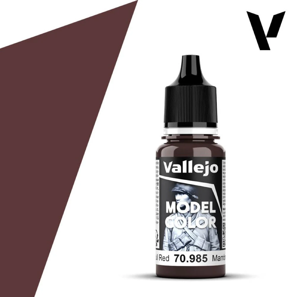 Vallejo 70985 Model Color Hull Red 17ml Paint 164