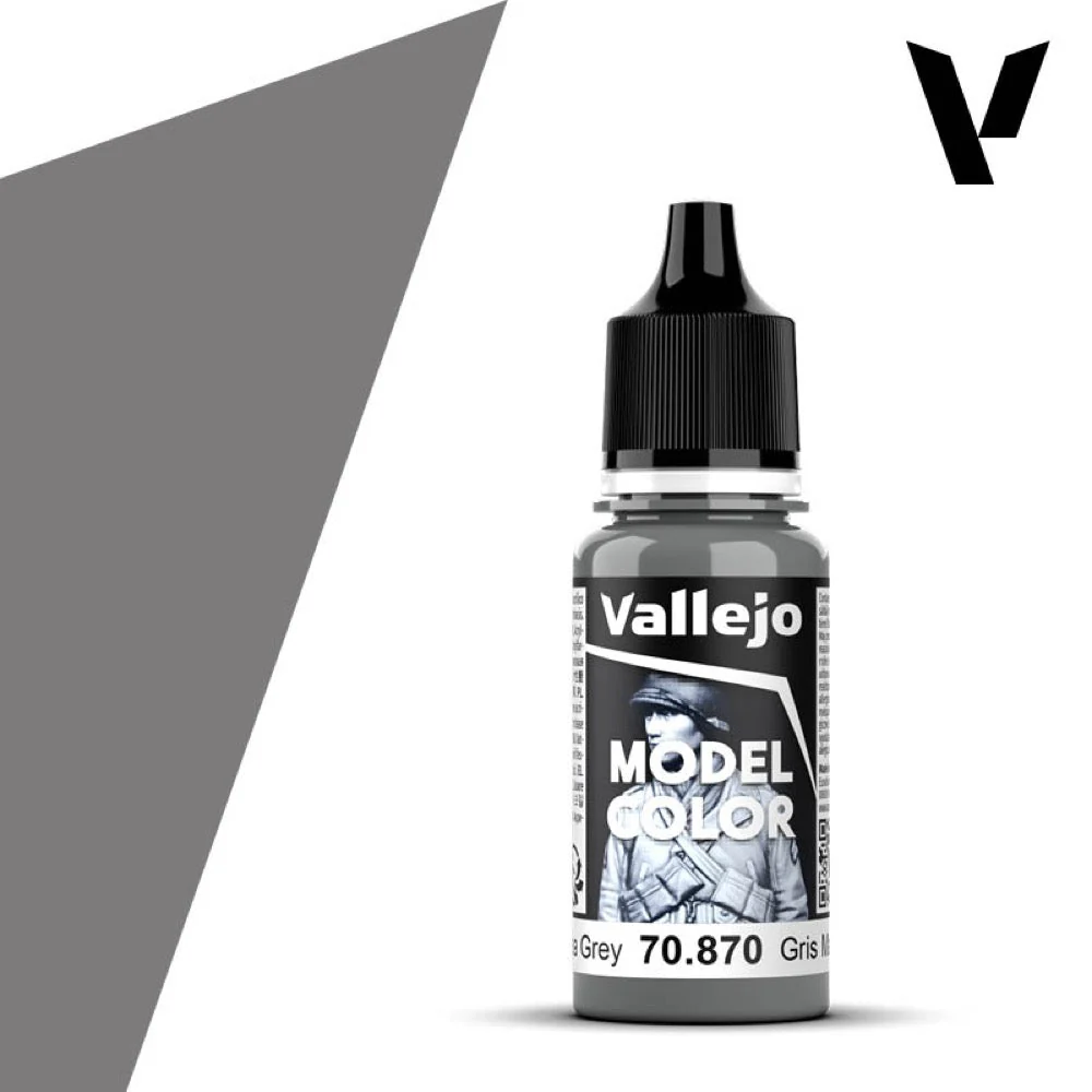 Vallejo 70870 Model Color Medium Sea Grey 17ml Paint 181