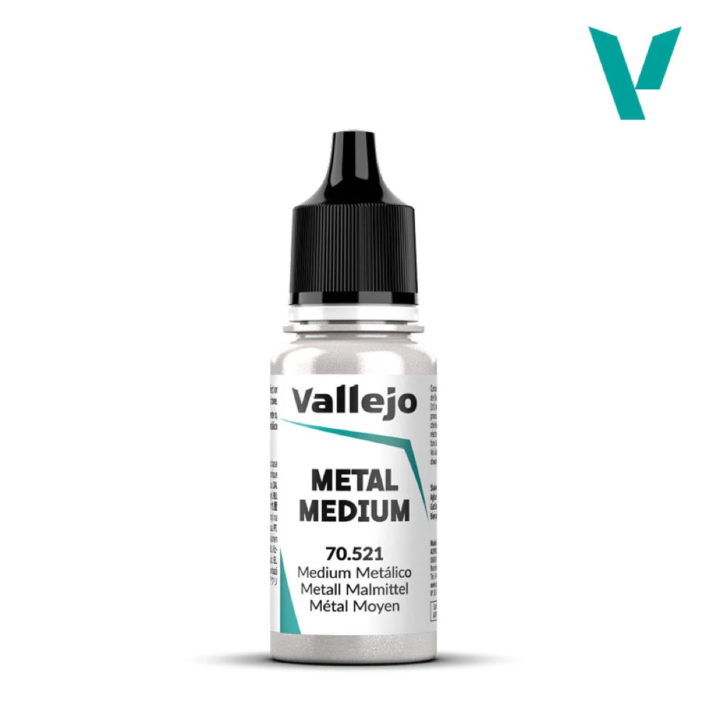Vallejo Metal Medium 18ml Acrylic Paint 207
