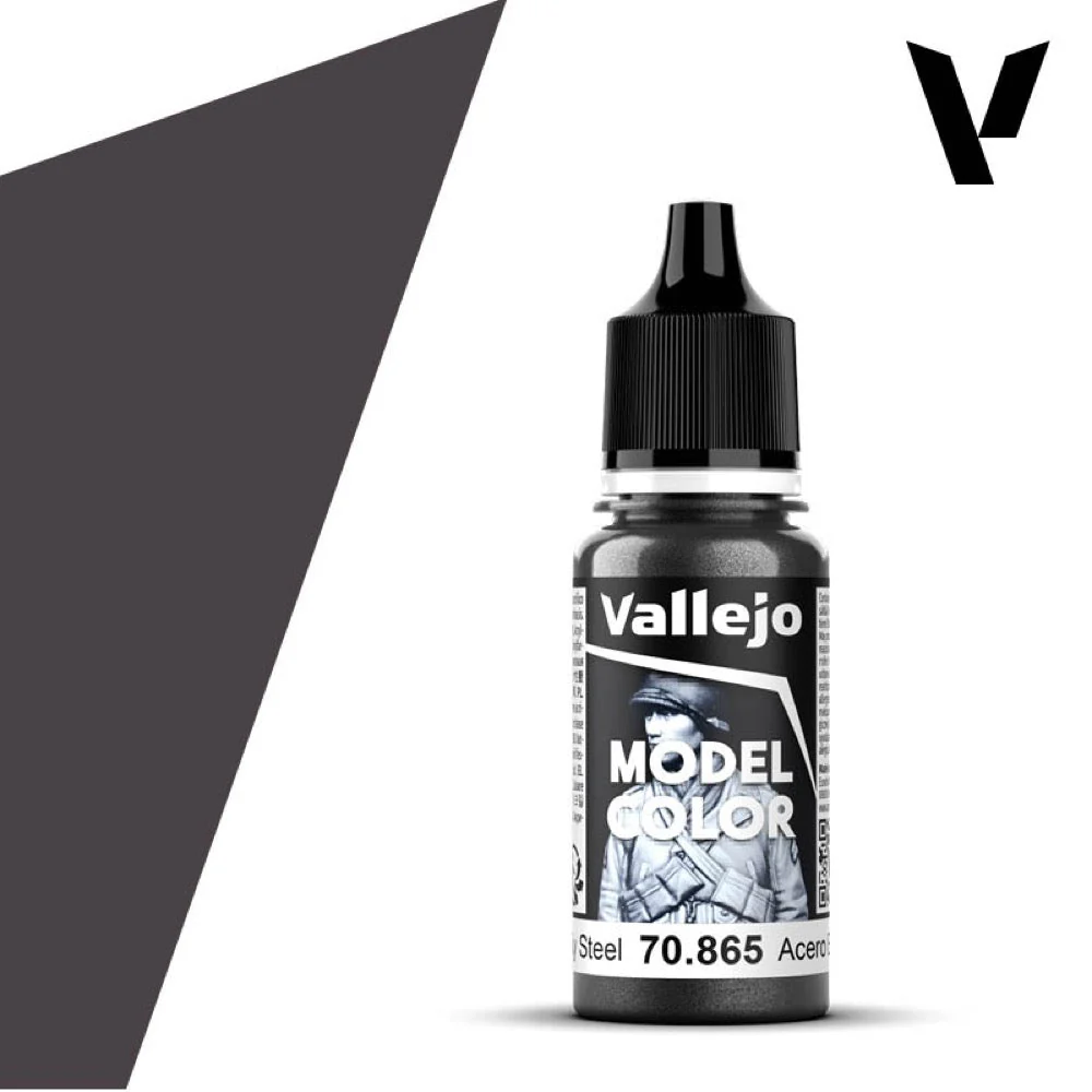 Vallejo 70865 Model Color Oily Steel Paint 196