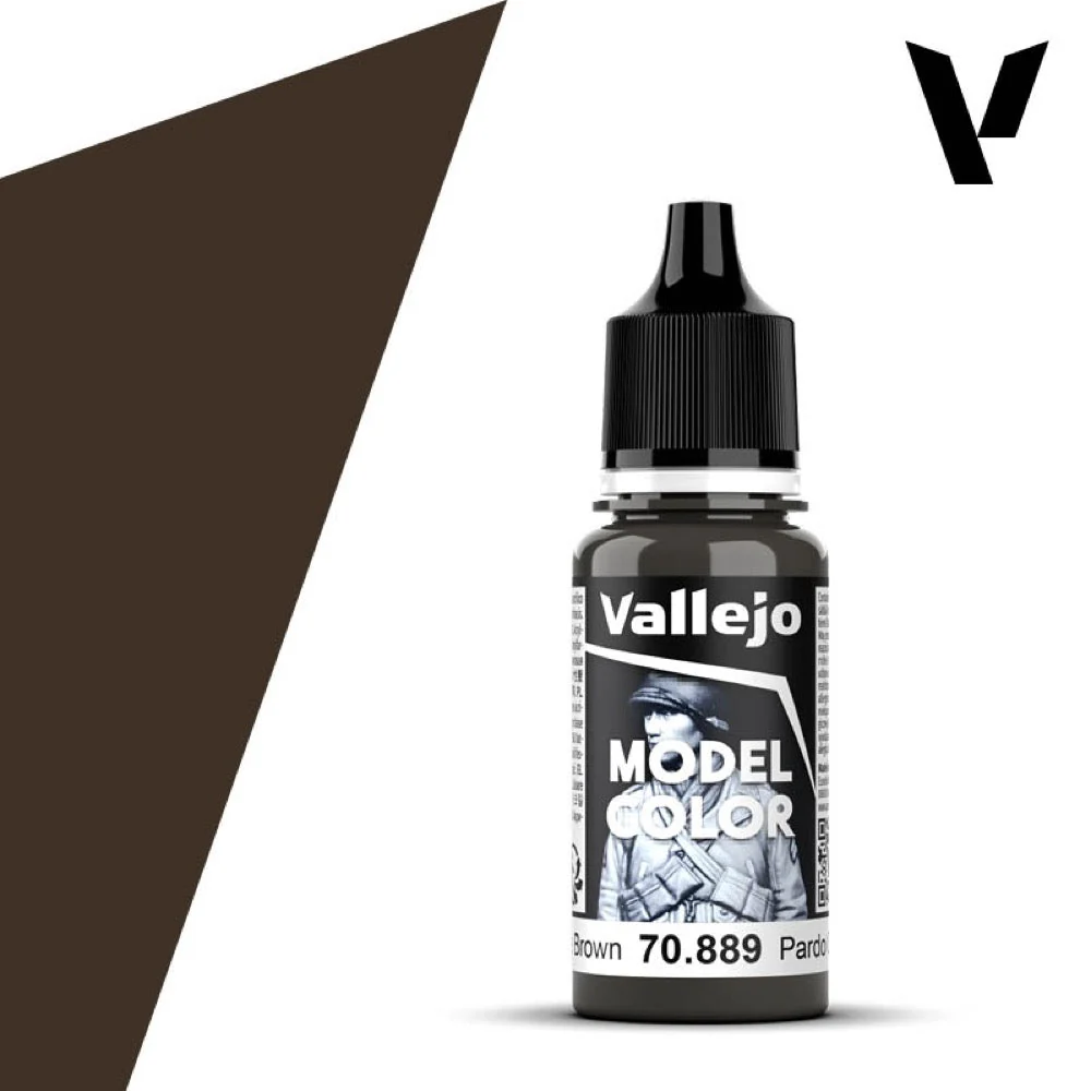 Vallejo 70889 Model Color US Olive Brown 17ml Paint 130