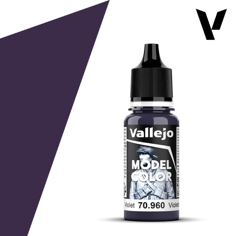 Vallejo 70960 Model Color Violet 17ml Paint 053