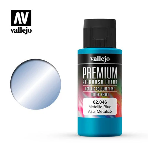 Vallejo 62046 Premium Color 60ml 046 Metallic Blue