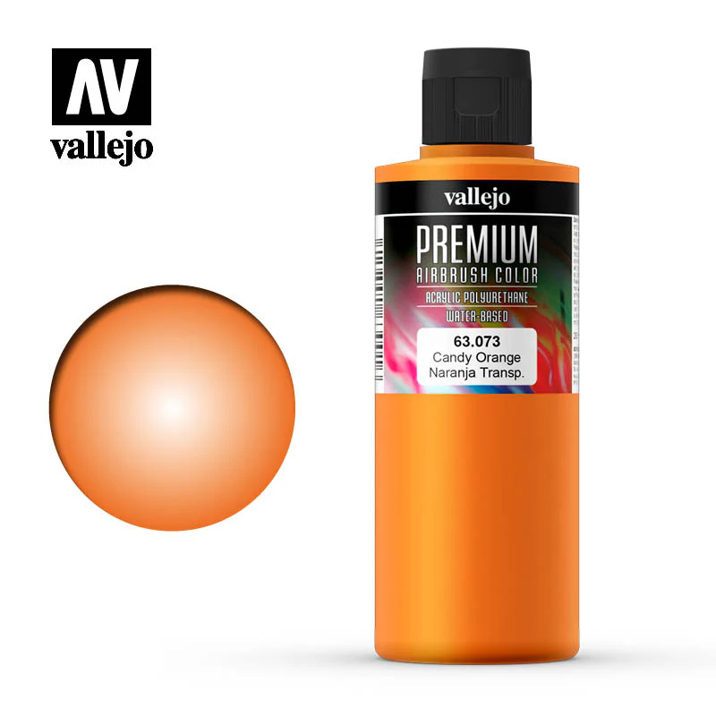 Vallejo 62073 Premium Color 60ml 073 Candy Orange - Image 2