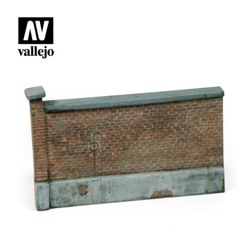 Vallejo SC005 Scenics Old Brick Wall 15x10cm