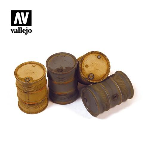 Vallejo SC202 Scenics German Fuel Drums No.2