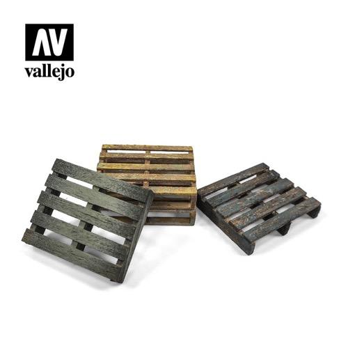 Vallejo SC233 1/35 Scenics Wooden Pallets