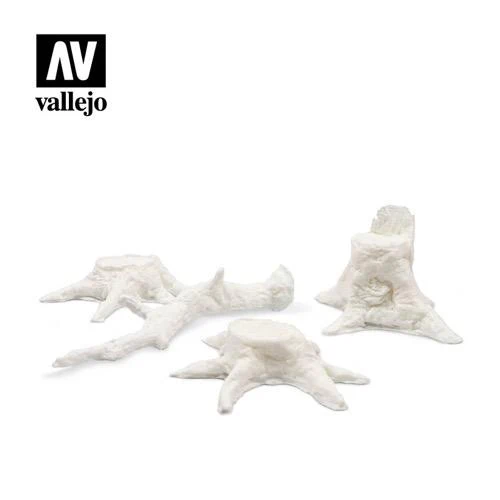 Vallejo SC305 1/35 Scenics Stumps with Roots - Image 2