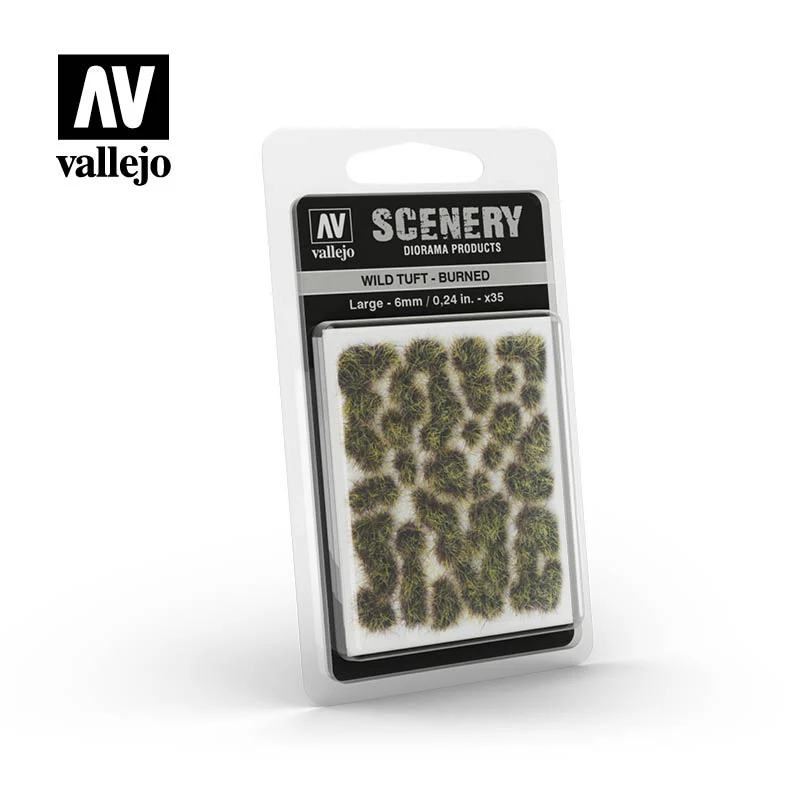 Vallejo SC414 6mm Wild Tuft Burned Diorama Accessory - Image 2