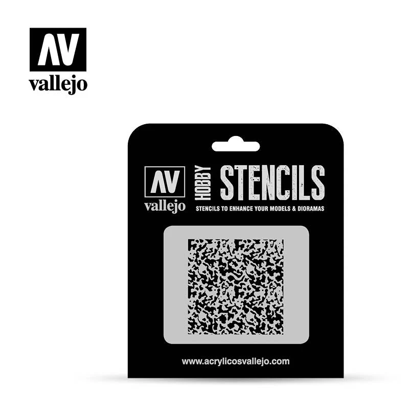 Vallejo ST-AIR002 1/72 Weathered Paint 1/72 Stencil - Image 2