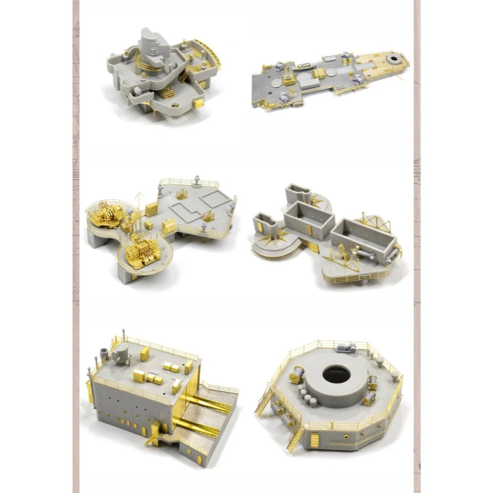 Very Fire VF350024 1/350 HMS Cornwall 1942 Deatil up set For Trumpeter 05353 - Image 4